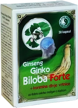 Ginseng ginko biloba forte